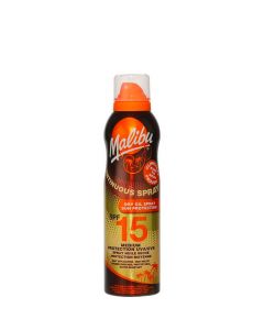 Malibu Continuous Dry Oil Spray SPF15, 175 ml.