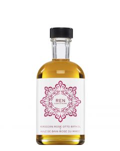 REN Skincare Moroccan Rose Otto Bath Oil, 110 ml.