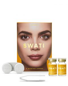 SWATI Cosmetics Coloured Lenses Honey, 6 mdr.